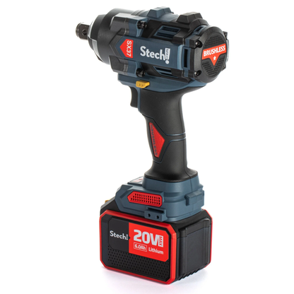 STECH-END AKÜLÜ DARBELİ SOMUN SIKMA 6.0 Ah 20V SX37