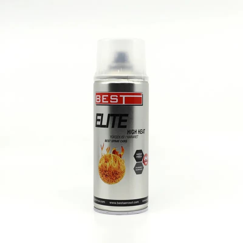 BEST YÜKSEK ISI (HARARET) BOYASI 400 ML GÜMÜŞ