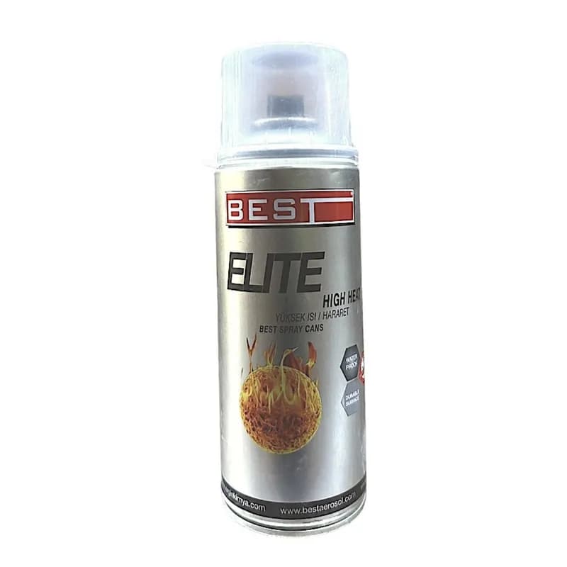 BEST YÜKSEK ISI (HARARET) BOYASI 400 ML SİYAH