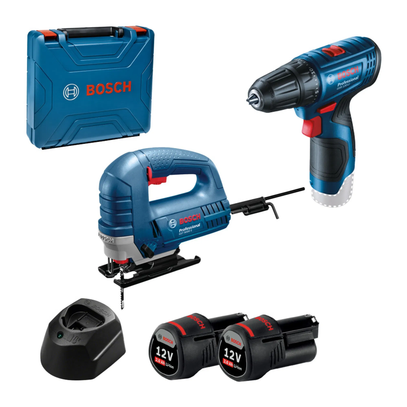 BOSCH DEKUPAJ GST8000E + AKÜLÜ VİDALAMA GSR120LI SET