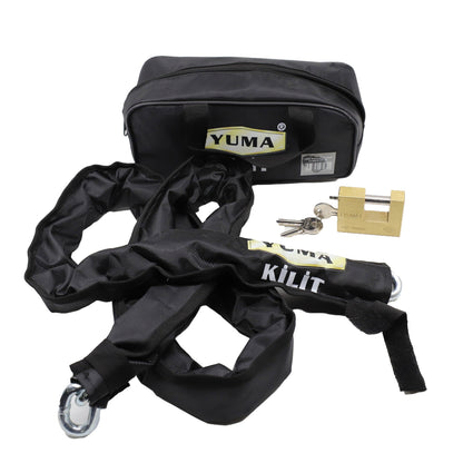 YUMA MOTORBİSİKLET KİLİDİ 10X170 CM YM-736 - Görsel 2