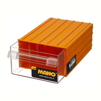 MANO ÇEKMECELİ SARI KUTU (212x302x126 MM) K-55 - 1
