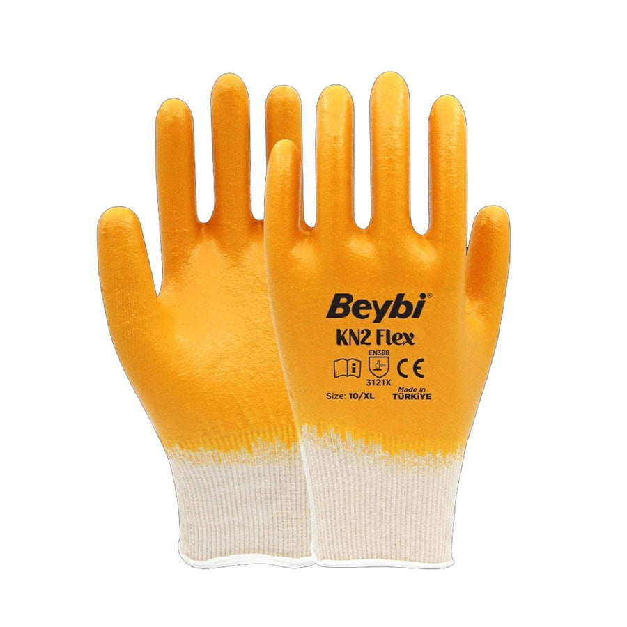 Beybi KN2 FLEX Nitril Eldiven Sarı