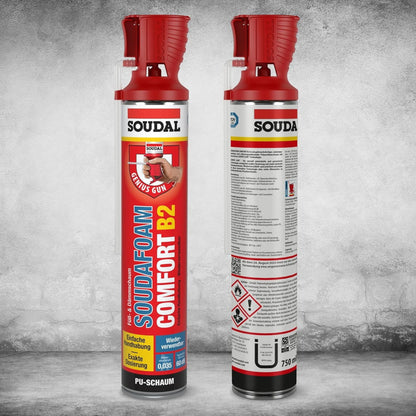 SOUDAL COMFORT POLİÜRETAN KÖPÜK 750 ML (124014) - 2. görsel