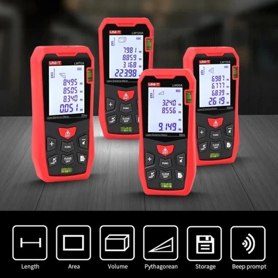 UNI-T LM100A 100 m Lazer Mesafe Ölçer