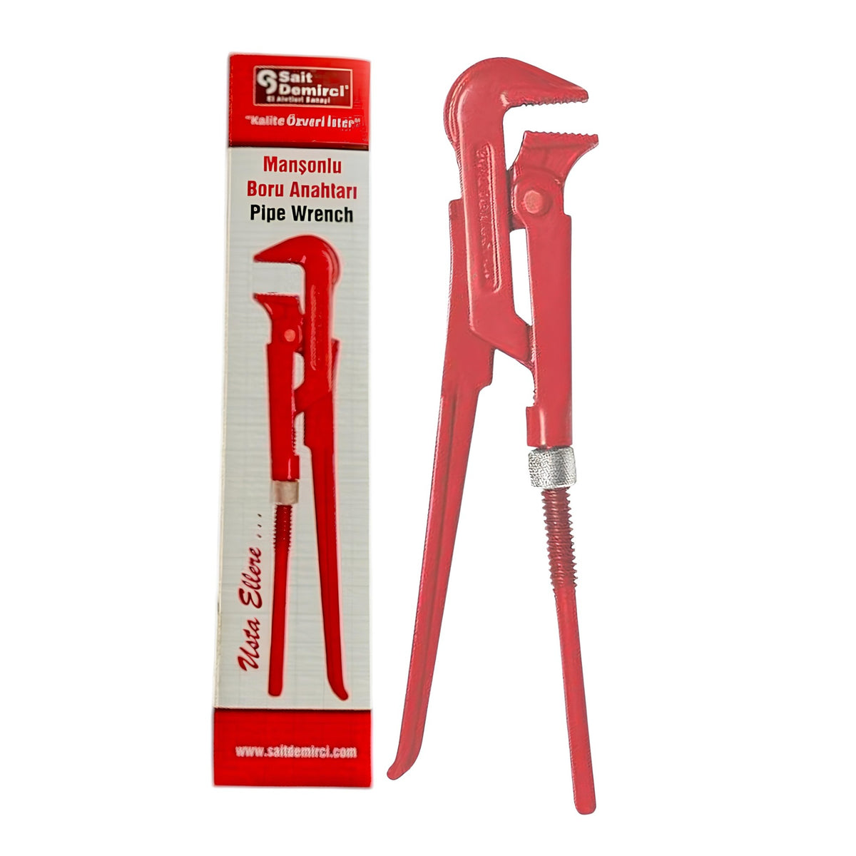 SAİT DEMİRCİ MAŞALI BORU ANAHTARI 1.5" BA 002 - Görsel 2