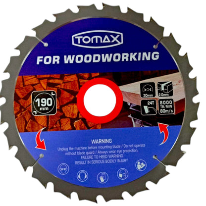 TOMAX SUNTA KESME TESTERE 190x2.0x24T - 1. görsel