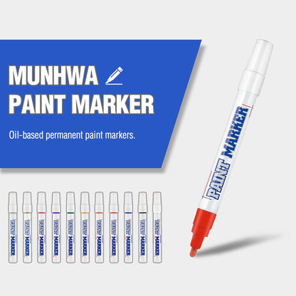 MUNHWA PAINT MARKER TAM ÖRTÜCÜ BOYA KALEMİ SİYAH - Görsel 3