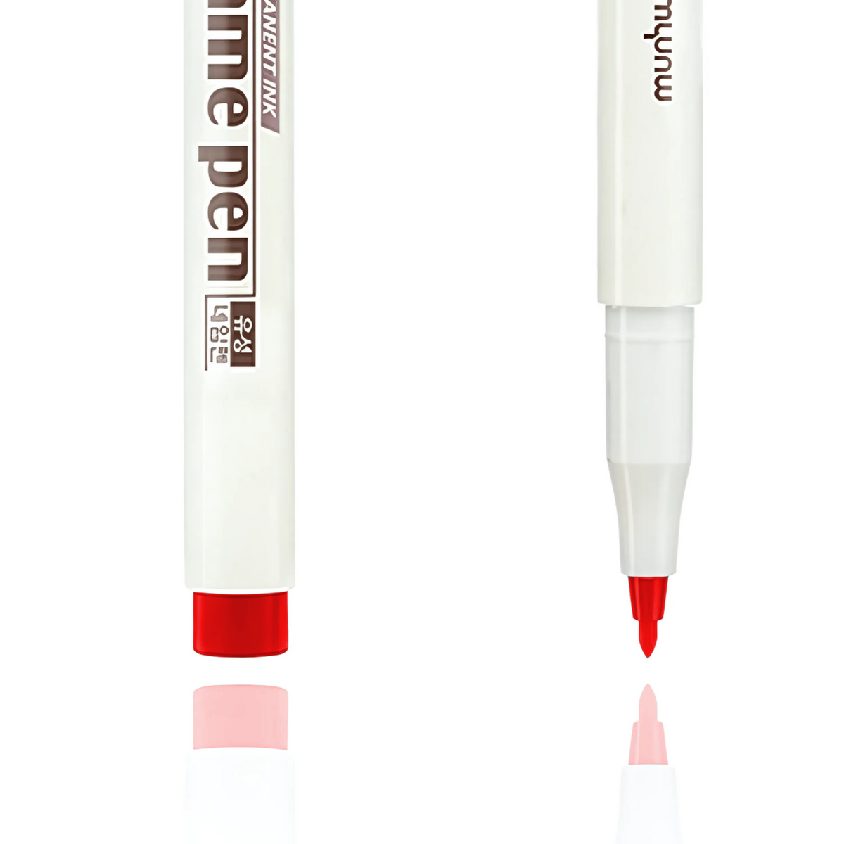 MUNHWA NAME PEN ASETAT KALEMİ EXTRA FINE S KIRMIZI - Görsel 3