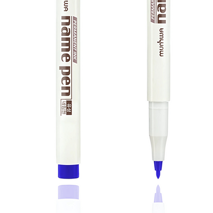 MUNHWA NAME PEN ASETAT KALEMİ EXTRA FINE S MAVİ - Görsel 3