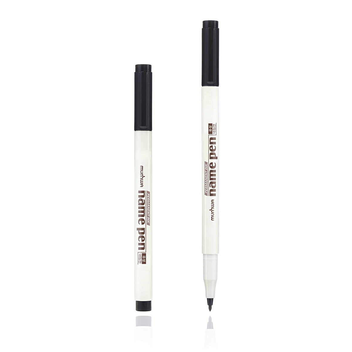 MUNHWA NAME PEN ASETAT KALEMİ EXTRA FINE S SİYAH - Görsel 1