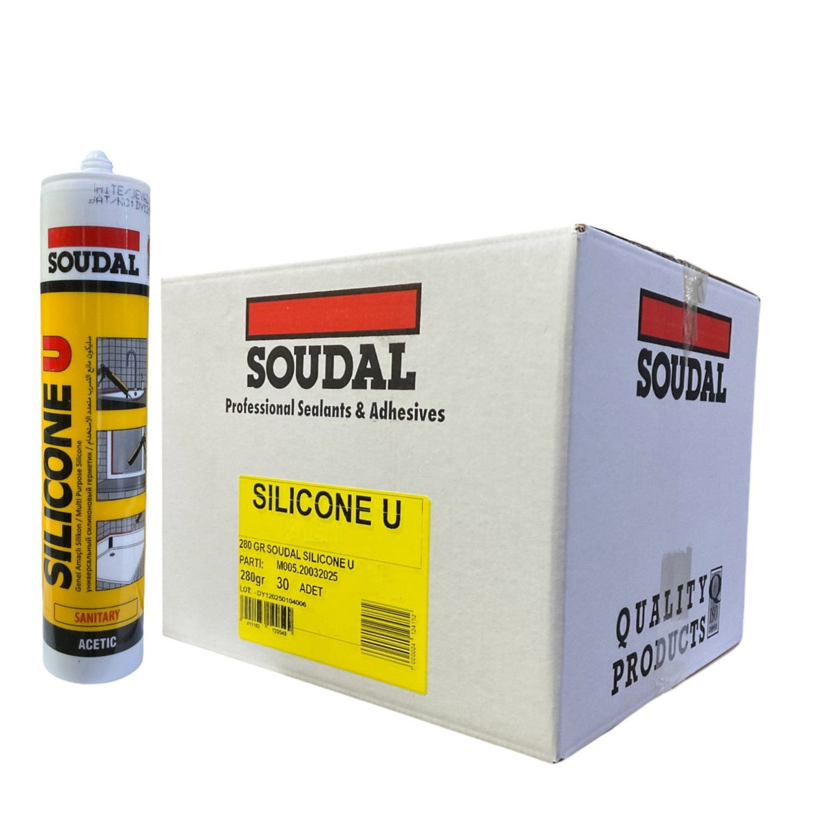 SOUDAL SİLİKON 280 GR ŞEFFAF (174099) - 3. görsel