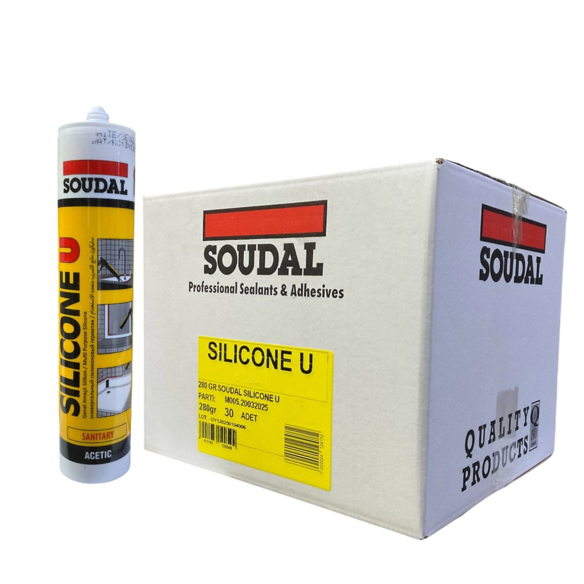 SOUDAL SİLİKON 280 GR KAHVE (174106) - 3. görsel
