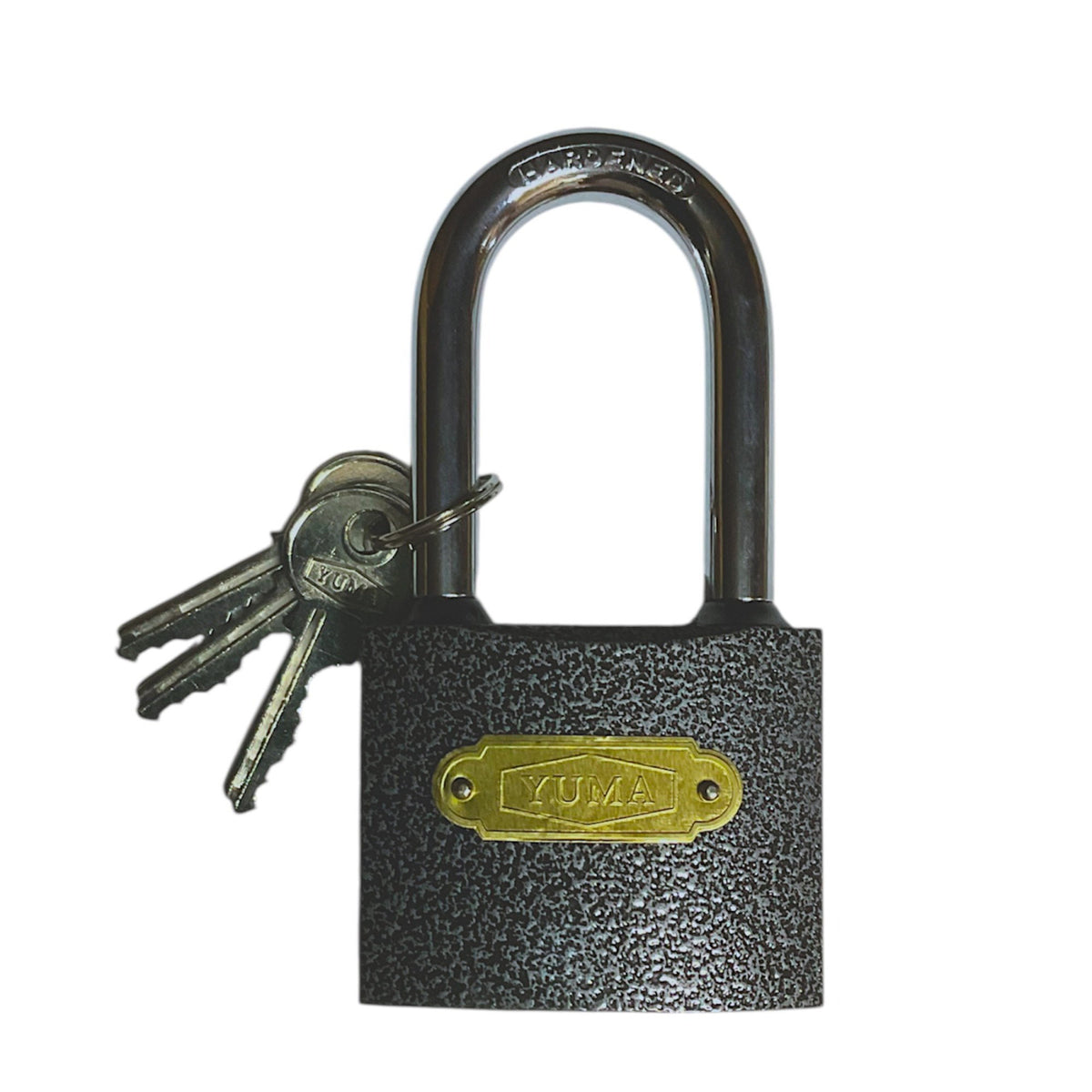 YUMA GRİ UZUN ASMA KİLİT 63 MM YM-1063L - Görsel 1