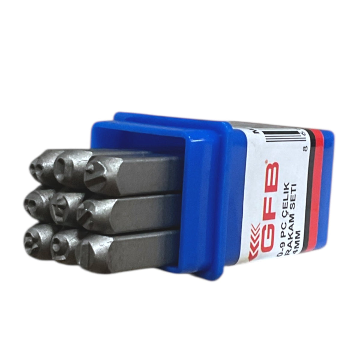 GFB ÇELİK RAKAM TAKIMI 4 MM KOD:6783 - Görsel 1