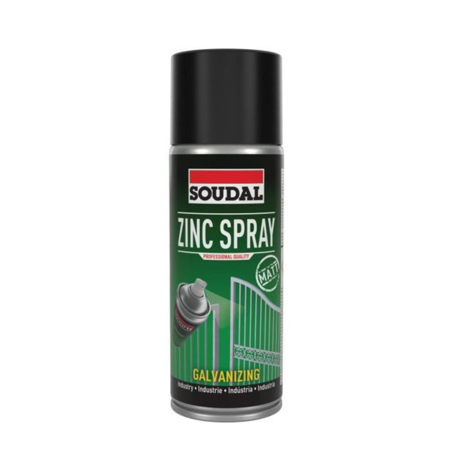 SOUDAL ALÜMİNYUM ÇİNKO SPREY BOYA 400 ML (154607) - 1. görsel