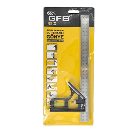 GFB SU TERAZİLİ GÖNYE AYARLANABİLİR 30 CM KOD: 5560 - görsel 2