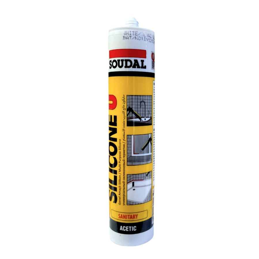SOUDAL SİLİKON 280 GR BEYAZ (174100) - 1. görsel