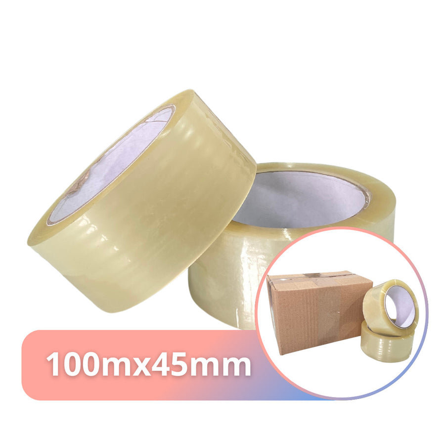 TAPEX AKRİLİK KOLİ BANTI 45x100 ŞEFFAF