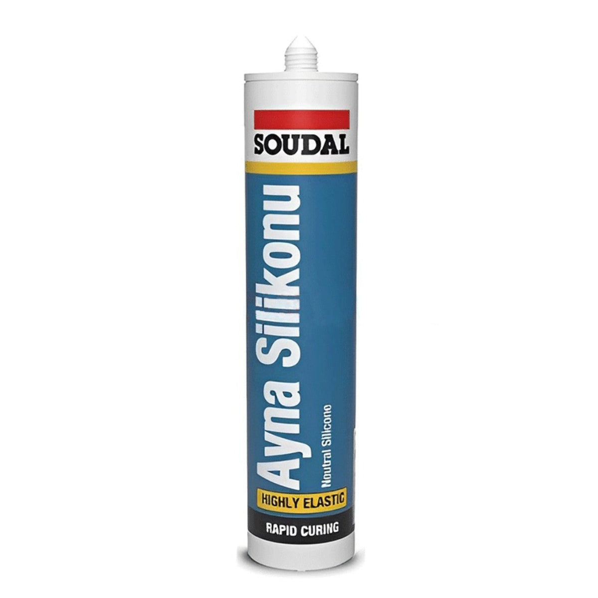 SOUDAL AYNA SİLİKONU 280 ML ŞEFFAF (160046) - 1. görsel