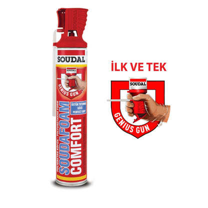 SOUDAL COMFORT POLİÜRETAN KÖPÜK 750 ML (124014) - 6. görsel