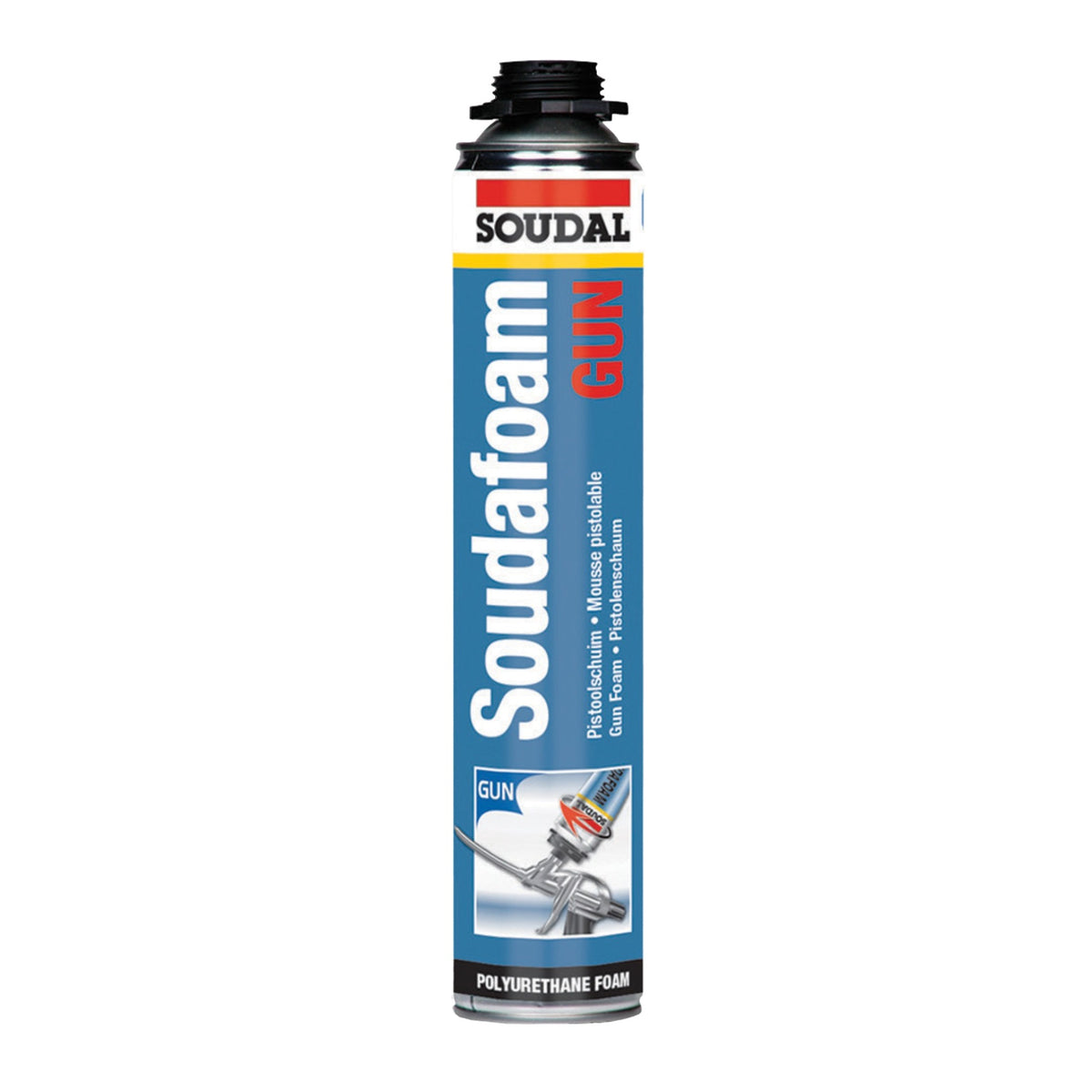 SOUDAL TABANCALI KÖPÜK 750 ML(147081) - 1. görsel