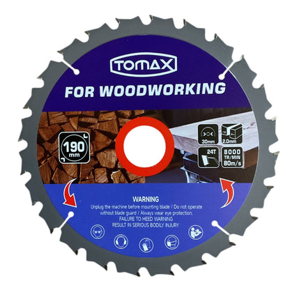 TOMAX SUNTA KESME TESTERE 190x2.0x24T - 2. görsel