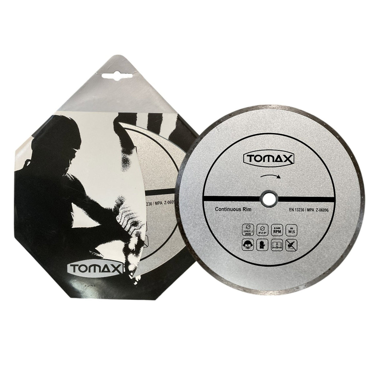 TOMAX SÜREKLİ ELMAS KESİCİ 230x2.4x22 - 2. görsel