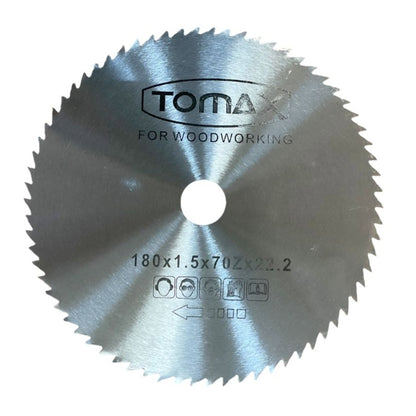 TOMAX AĞAÇ DAİRE TEST.ELMASSIZ 180x1.5x70Zx22.2 - 2. görsel