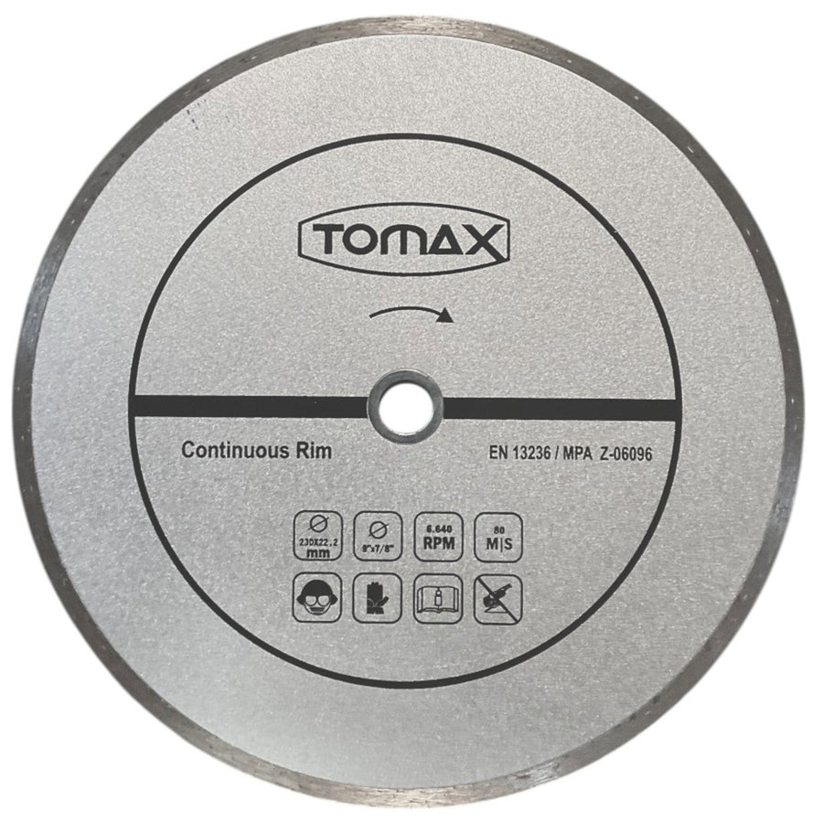 TOMAX SÜREKLİ ELMAS KESİCİ 230x2.4x22 - 1. görsel