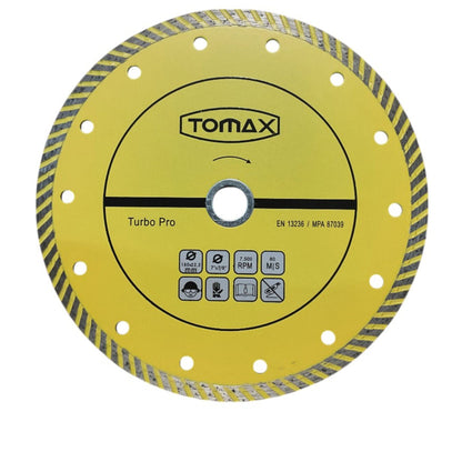 TOMAX TURBO ELMAS KESİCİ 180x2.2x22 - 1. görsel