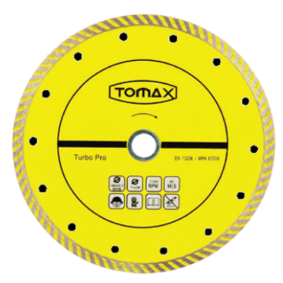TOMAX TURBO ELMAS KESİCİ 115x2.0x22 - 1. görsel