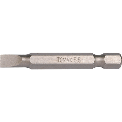 TOMAX BİTS UÇ DÜZ SLOT 5.5x50 MM - 1. görsel