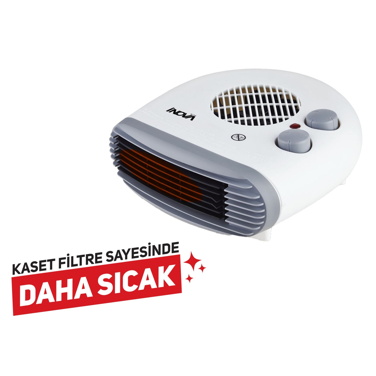 İNOVA DROW YATAY TURBO FANLI ISITICI 2000 W - görsel 2