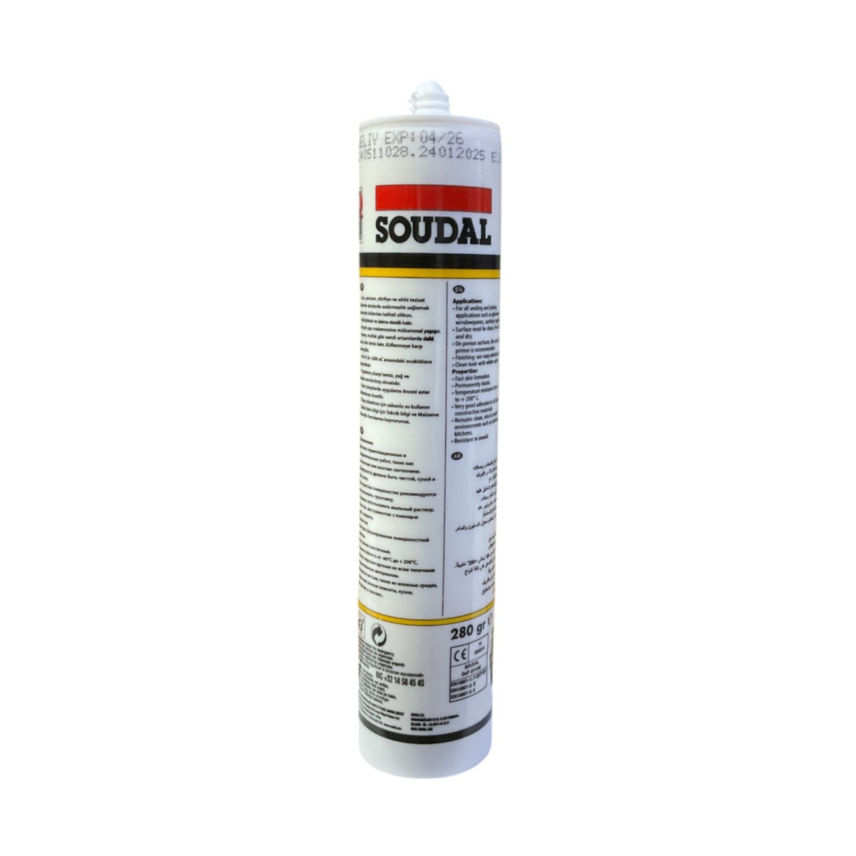 SOUDAL SİLİKON 280 GR KAHVE (174106) - 2. görsel