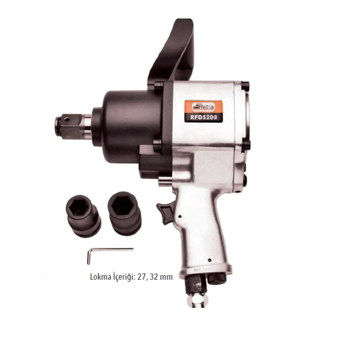 RETTA RFD5250 HAVALI SOMUN SIKMA 1" - 2. görsel