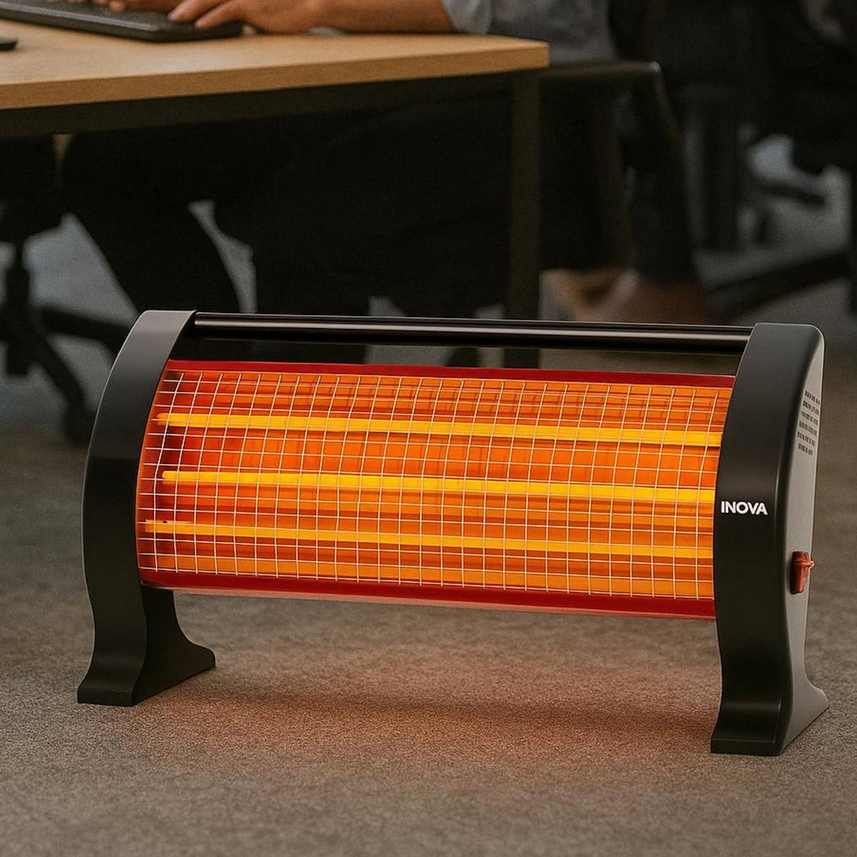 İNOVA FUJI PLUS AYAKALTI 3 KADEMELİ ISITICI 1200 W - görsel 2