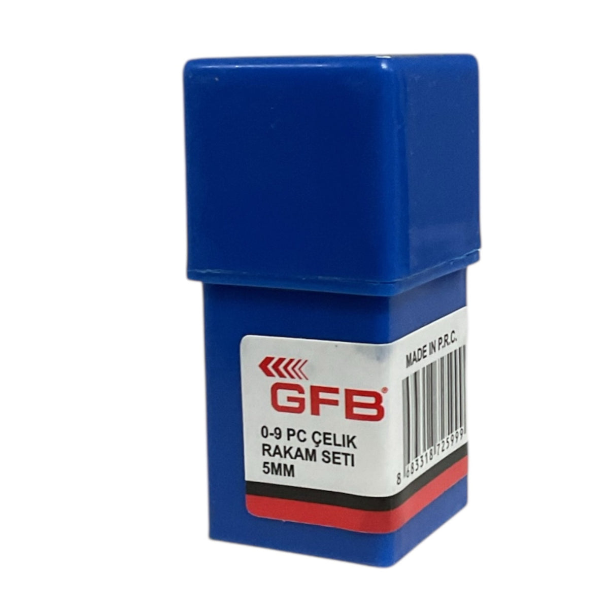 GFB ÇELİK RAKAM TAKIMI 5 MM KOD:6784 - Görsel 2