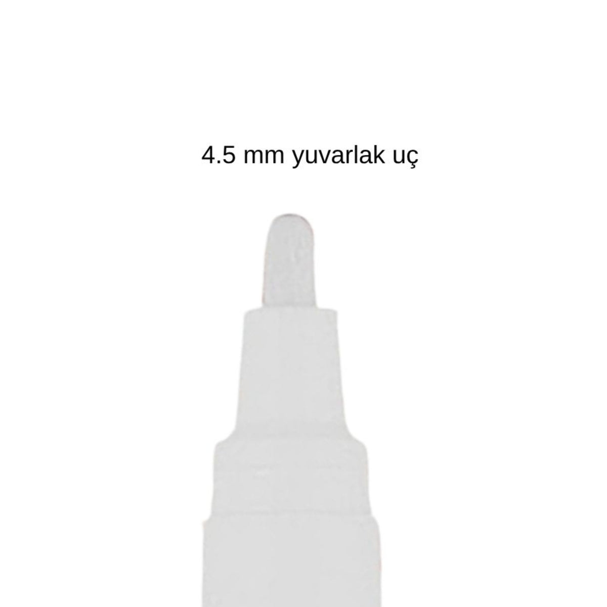 MUNHWA PAINT MARKER İNCE TAM ÖRTÜCÜ KALEM BEYAZ - Görsel 3