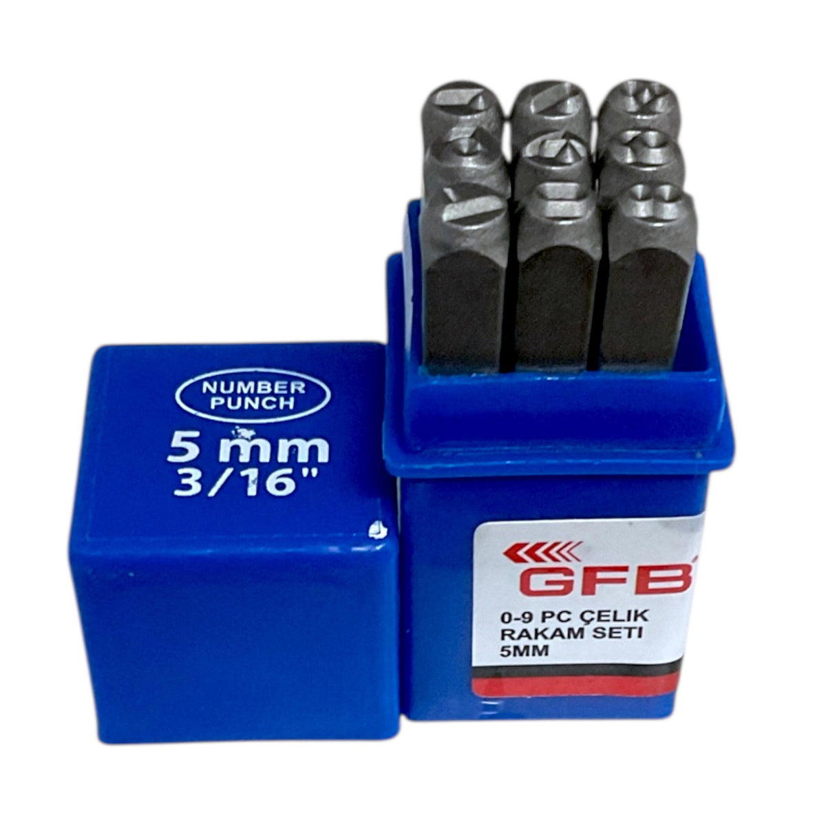 GFB ÇELİK RAKAM TAKIMI 5 MM KOD:6784 - Görsel 3