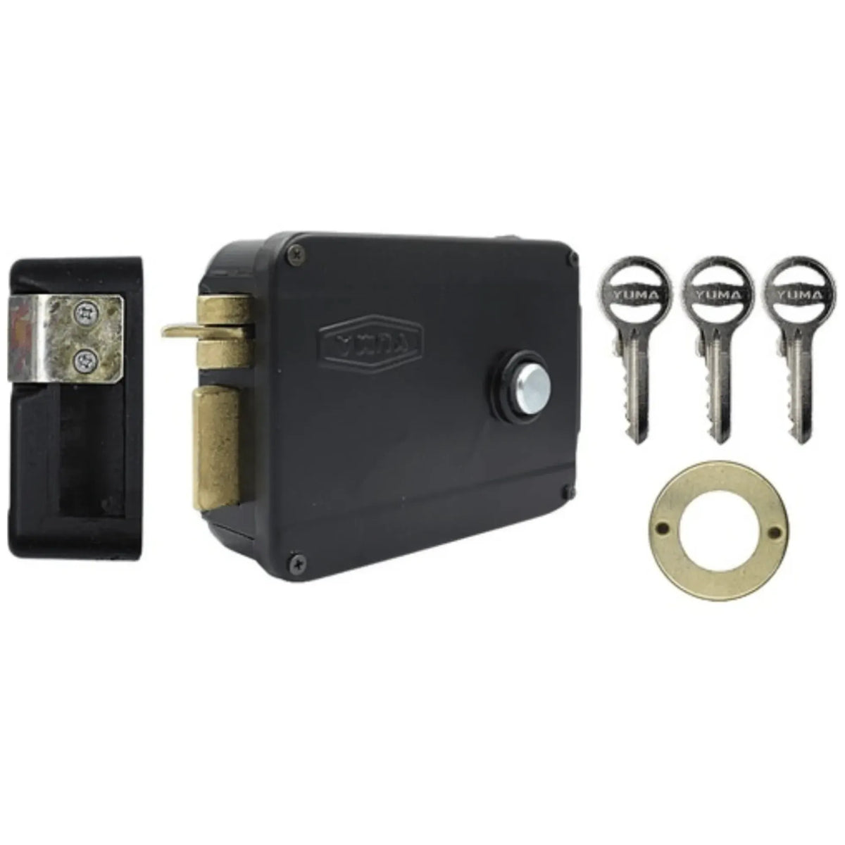 YUMA ELEKTRİKLİ TRAJLI KİLİT YM-609 - Görsel 2