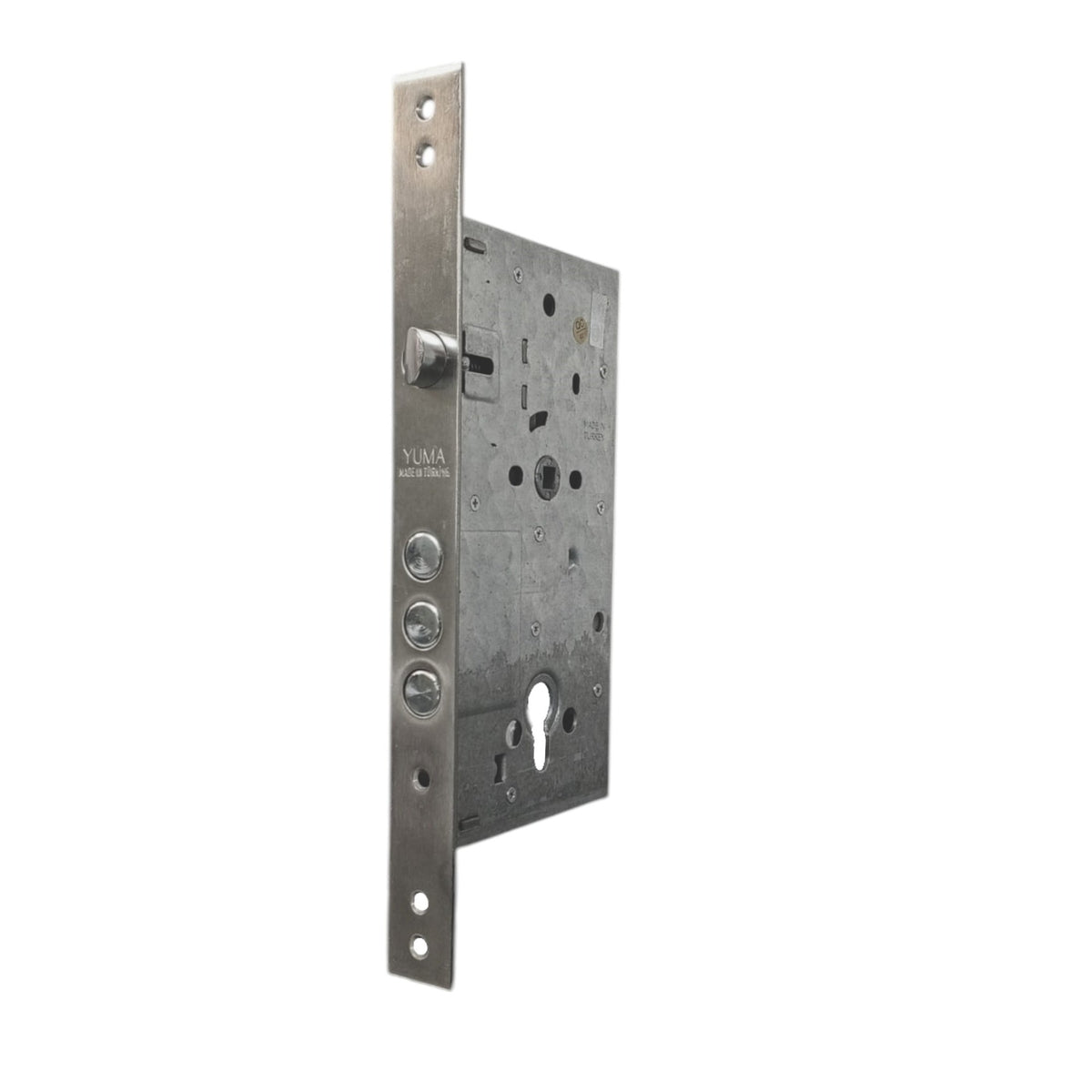 YUMA MONOBLOK ÇELİK KAPI KİLİDİ YM-7660 BARELSİZ - Görsel 1